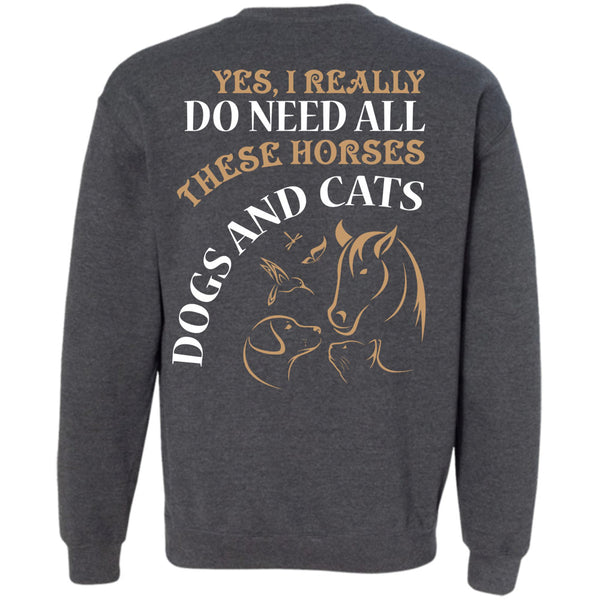Dogs And Cats T Shirt, Loving Sweatshirt