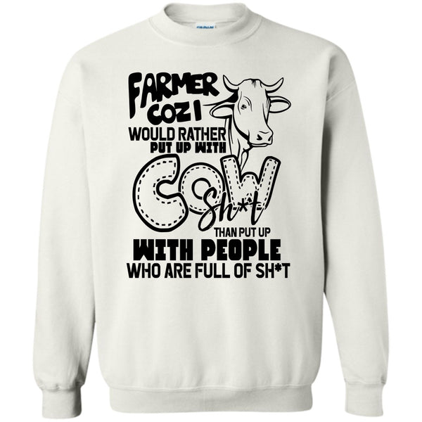 Coolest Farmer T Shirt, Farmer Cozi Sweatshirt