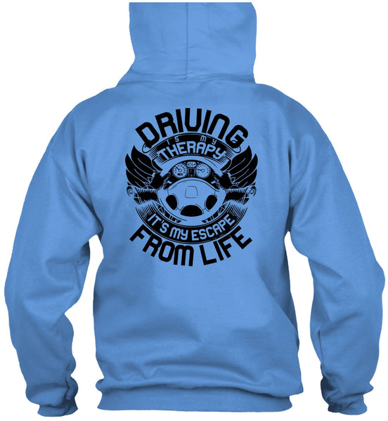 Driving Is My Therapy T Shirt, I Love Car T Shirt