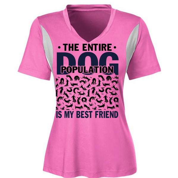 The Entire Dog Population Is My Best Friend T Shirt, I Love My Dog T Shirt, Awesome T-Shirts