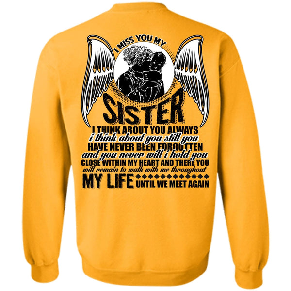 I Love Sister T Shirt, I Miss You My Sister Sweatshirt
