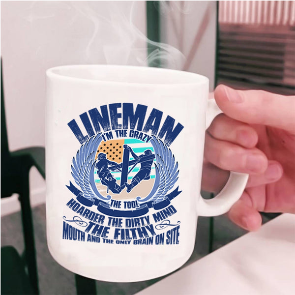 Awesome Gift For Linemans Coffee Mug, Lineman Cup