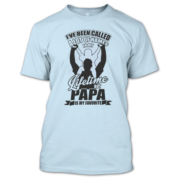 Papa Is My Favorite Name T Shirt, Father's Day Gift T Shirt