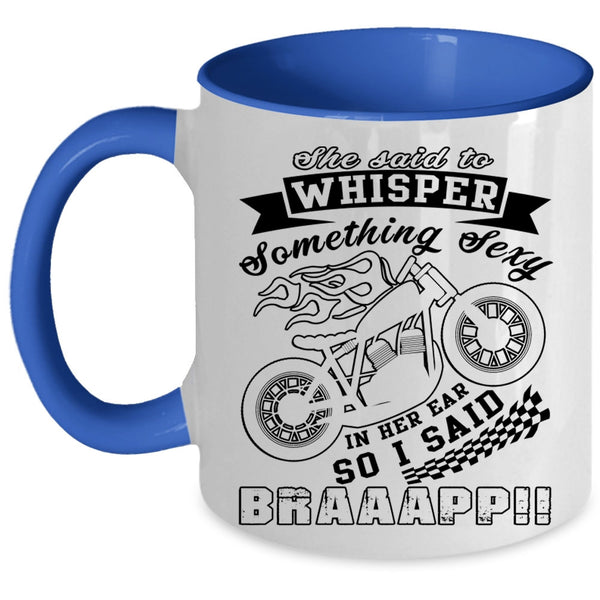 Best Gift For My Daughter Coffee Mug, Cool Motorcycles Accent Mug
