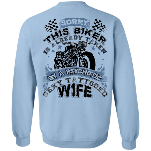 I Love Biker T Shirt, Tattooed Wife Sweatshirt