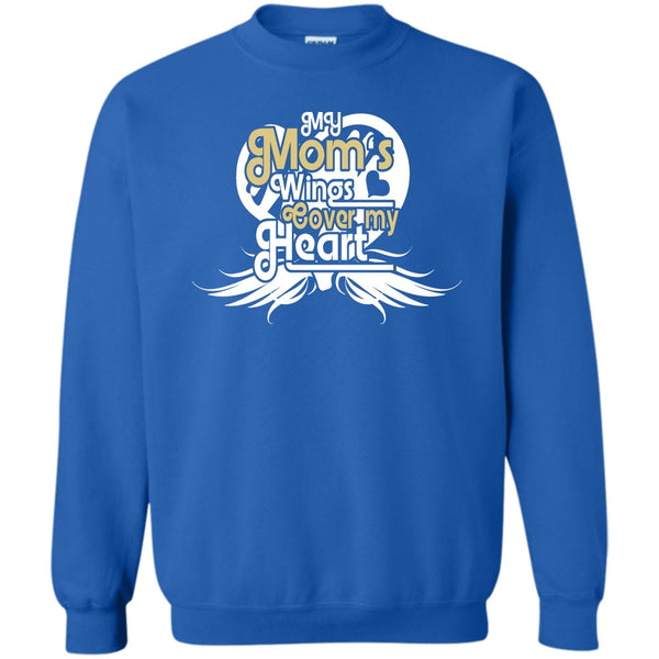 Mom's Wings Cover My Heart T Shirt, Coolest Mom Ever Sweatshirt