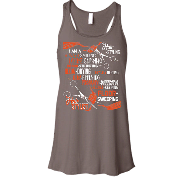 I'm A Hair-Styling T Shirt, I'm A Hair Stylist' Tank Top