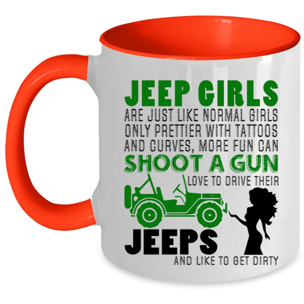 Love To Drive Their Jeeps Coffee Mug, Jeep Girls Accent Mug