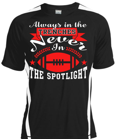 A black t-shirt with the shopify logo