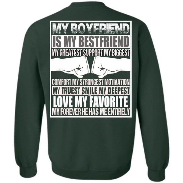 Love My Favorite T Shirt, I Love Boyfriend Sweatshirt