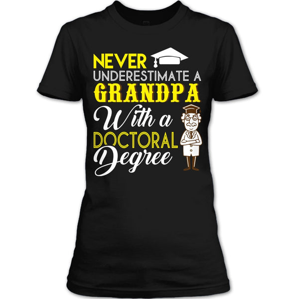 A black t-shirt with the shopify logo