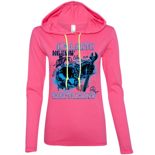 Like An Electrician's Girl T Shirt, I Love Electrician T Shirt, Awesome T-Shirts