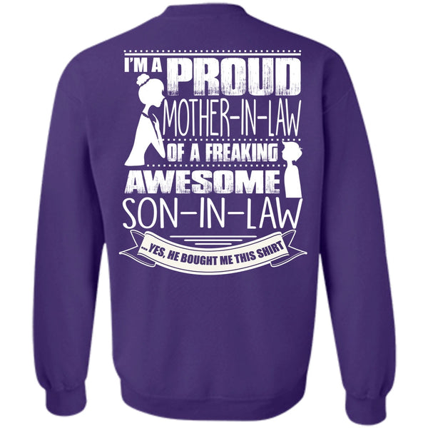 Son In Law T Shirt, I Love Mom Sweatshirt