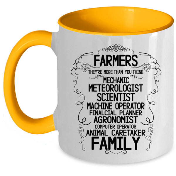 Animal Caretaker Family Coffee Mug, Farmers Accent Mug