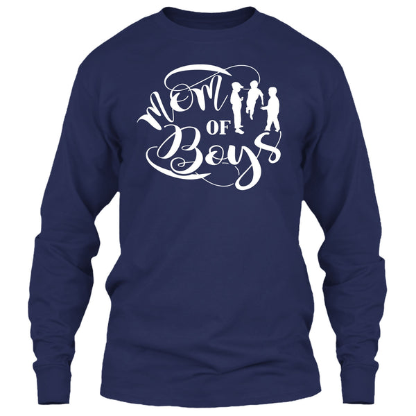 Mom Of Boys T Shirt, Coolest Mom T Shirt