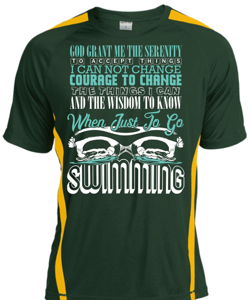 Just To Go Swimming T Shirt, Being A Swimmer T Shirt, Cool Shirt