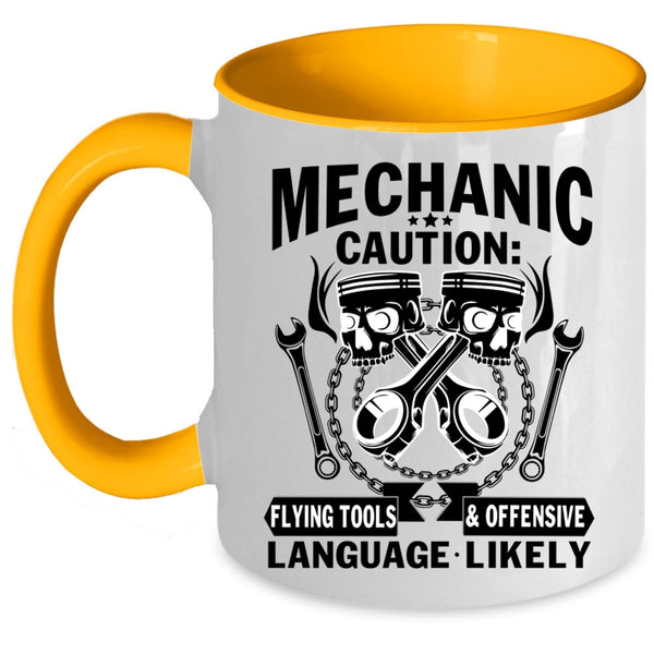 Cool Gift For Mechanics Coffee Mug, Mechanic Accent Mug