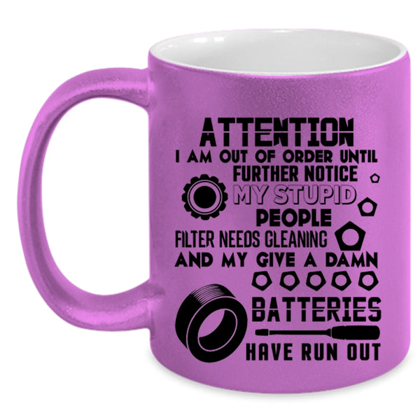 Cute Gift For Mechanics Coffee Mug, Funny Mechanics Accent Mug