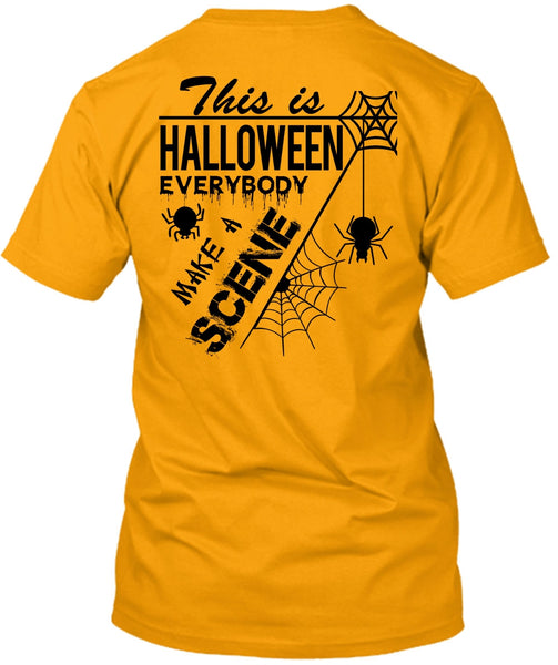 This Is Halloween Everybody Make A Scene T Shirt, Wait For Halloween T Shirt
