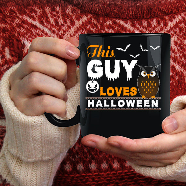 This Guy Loves Halloween Coffee Mug, Gift For My Son Coffee Cup