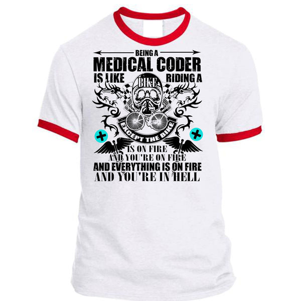Being A Medical Coder T Shirt, Being A Biker T Shirt, Awesome T-Shirts