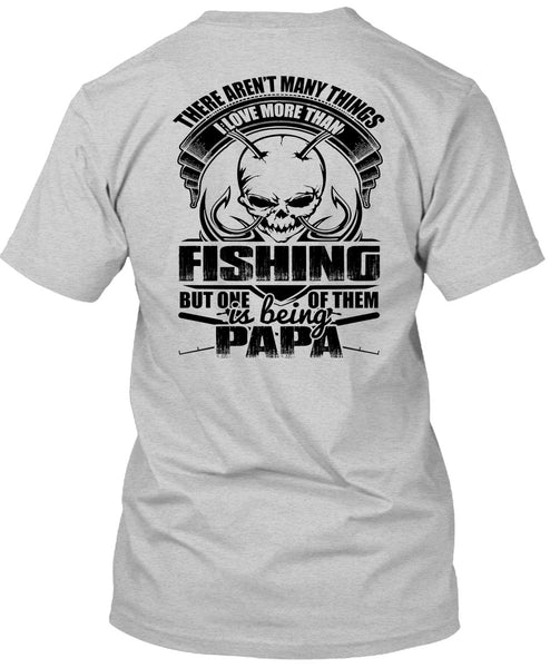 I Love More Than Fishing T Shirt, I Love Fisher T Shirt