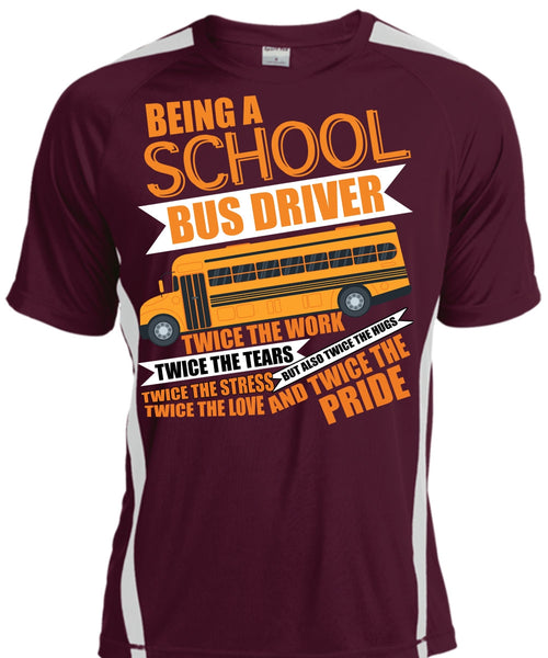 Being A School Bus Driver T Shirt, I Love Bus T Shirt, Cool Shirt