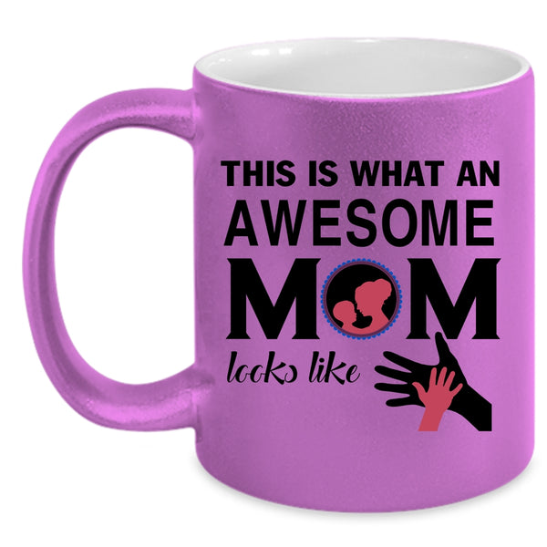 Funny Gift For My Mommy Coffee Mug, Because I'm The Mom Accent Mug