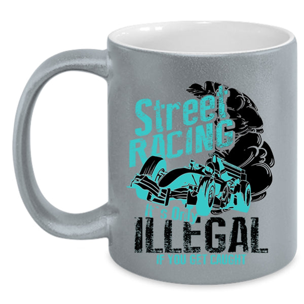 Awesome Bikers Coffee Mug, Cool Motorcycles Accent Mug