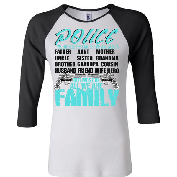 Police We Enforce The Law T Shirt, I Love Police T Shirt, Awesome T-Shirts