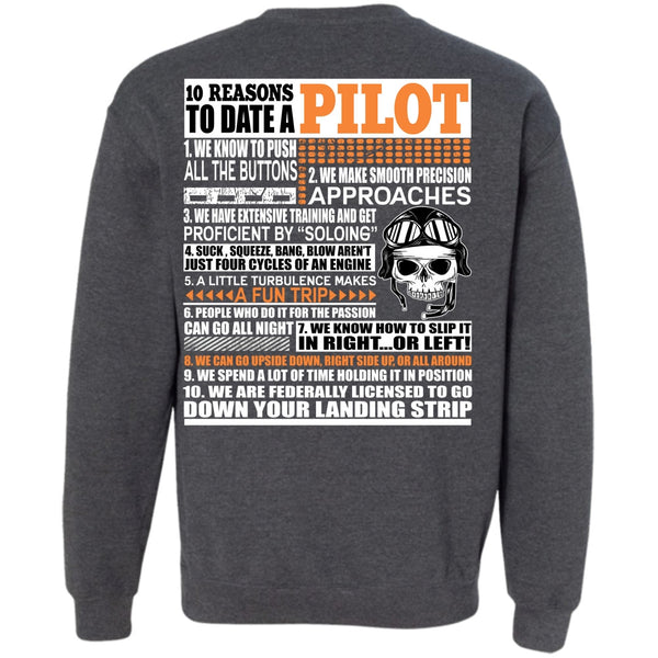 Down Your Landing Strip T Shirt, I Love Pilot Sweatshirt