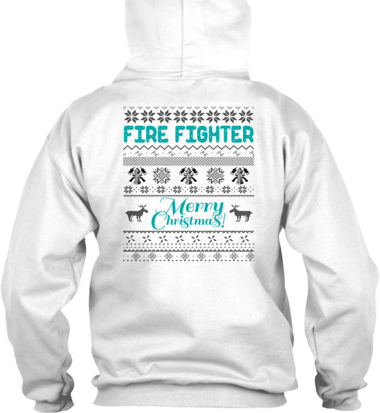 Firefighter Merry Christmas T Shirt, I Love Firefighter T Shirt