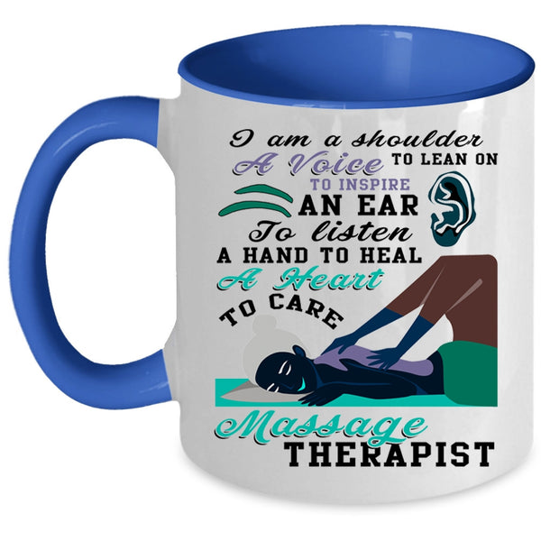 Cute Massage Therapist Coffee Mug, Massage Therapist Accent Mug