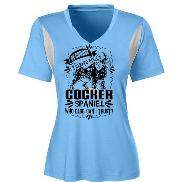 I Talk To My Cocker Spaniel T Shirt, I Love My Dog T Shirt, Awesome T-Shirts