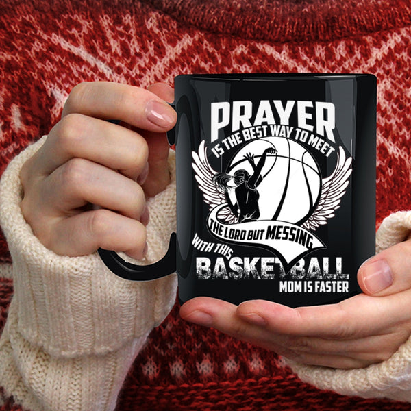 Don't Mess With This Basketball Mom Coffee Mug, Cool Basketball Mom Coffee Cup