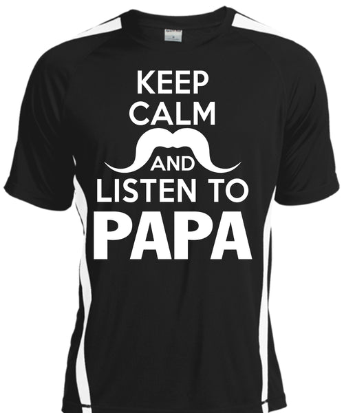 A black t-shirt with the shopify logo