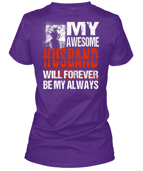 My Awesome Husband T Shirt, Being A Husband T Shirt