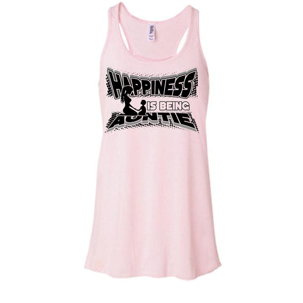 Happiness Is Being Autie T Shirt, Gift For Aunt Tank Top
