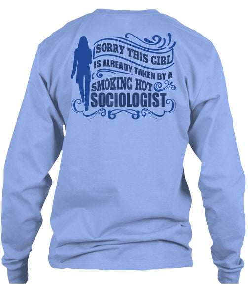 Smoking Hot Sociologist T Shirt, I Love Sociologist T Shirt