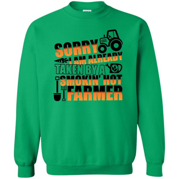 Coolest Farmer's Wife T Shirt, Sorry I'm Already Taken Sweatshirt