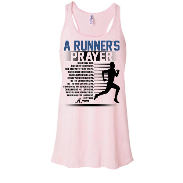 A Runner's Prayer T Shirt, Coolest Runner Tank Top