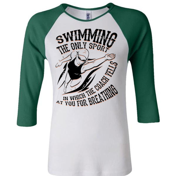 Swimming The Only Sport T Shirt, I Love Swimming T Shirt, Awesome T-Shirts