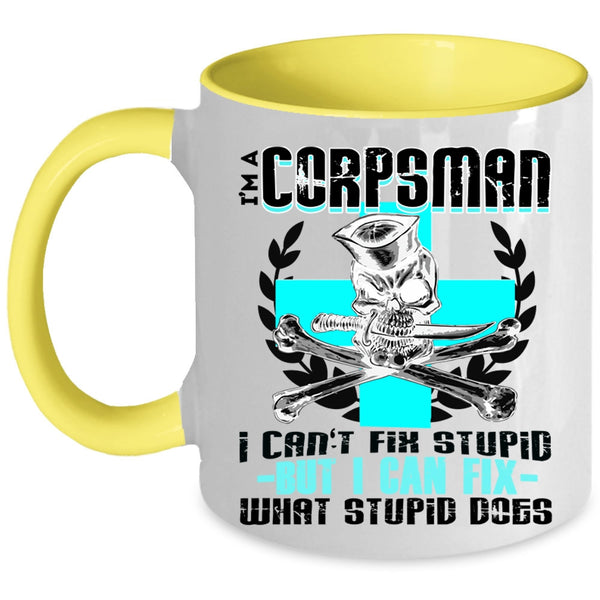 Cool Corpsman Coffee Mug, I'm A Corpsman Accent Mug