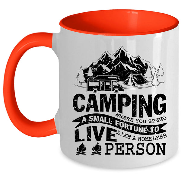 Cool Gift For Camper Coffee Mug, Camping Accent Mug