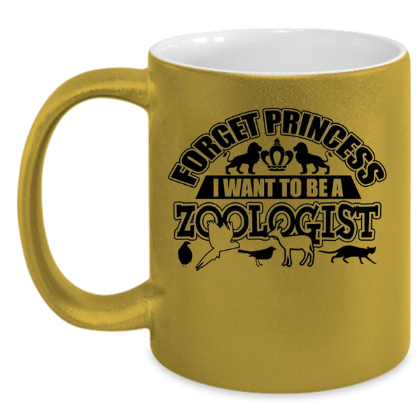 Funny Zoologist Coffee Mug, I Want To Be A Zoologist Accent Mug