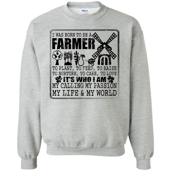 Coolest Farmer T Shirt, Born To Be A Farmer Sweatshirt