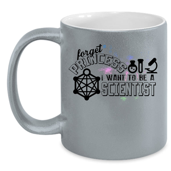 Cute Scientist Coffee Mug, I Want To Be A Scientist Accent Mug