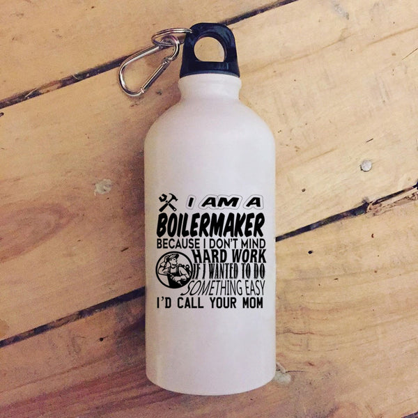 I Am A Boilermaker 20 oz Stainless Steel Bottle,Cool Gift For Boilermaker Outdoor Sports Water Bottle