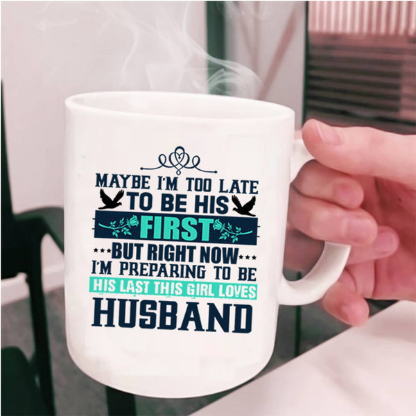 Cute Wedding Coffee Mug, This Girl Loves Husband Cup