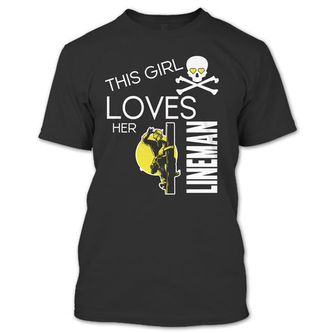 A black t-shirt with the shopify logo